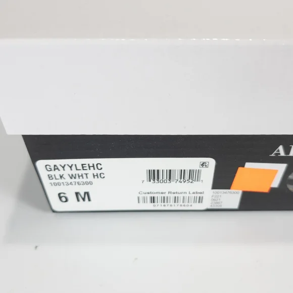 Alfani Gayle Loafers Black White Haircalf -6 - Picture 5 of 5